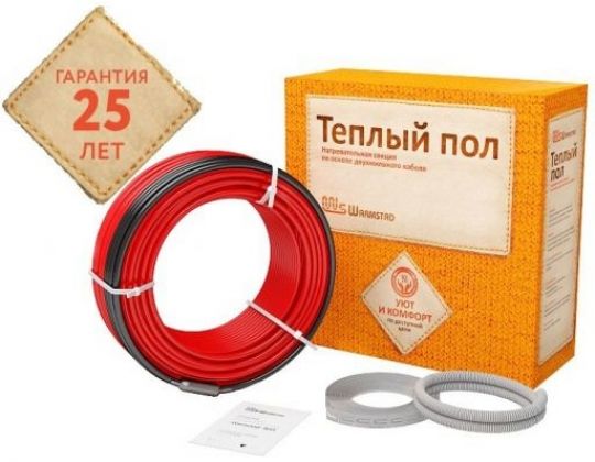Кабель нагревательный Warmstad WSS 95.0 м/1360 Вт