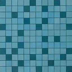 BLU CELESTE MOSAICO RETE