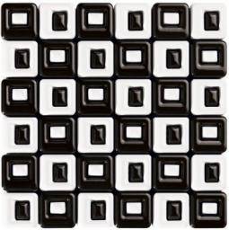 o Malla Chess Blanco-Negro