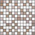 Acuarela Hojas Mosaico Malva