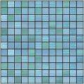 Acuarela Hojas Mosaico Azul