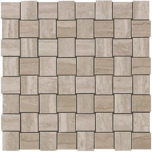 Marvel Travertino Silver Net Mosaic (9MVM) Marvel Travertino Silver Net Mosaic (9MVM)