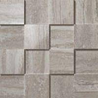 Marvel Travertino Silver Mosaico 3D (ADP9)