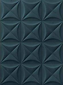 4D Flower Deep Blue