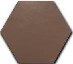 Hexatile Marron Mate