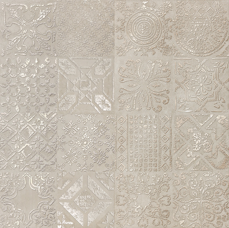 Dec.Patchwork Beige Lapp. Dec.Patchwork Beige Lapp.