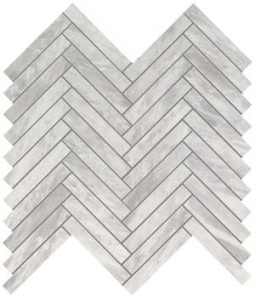 Marvel Bardiglio Grey Herringbone Wall (9SHB)