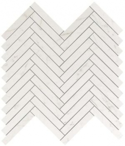 Marvel Carrara Pure Herringbone Wall (9SHC)