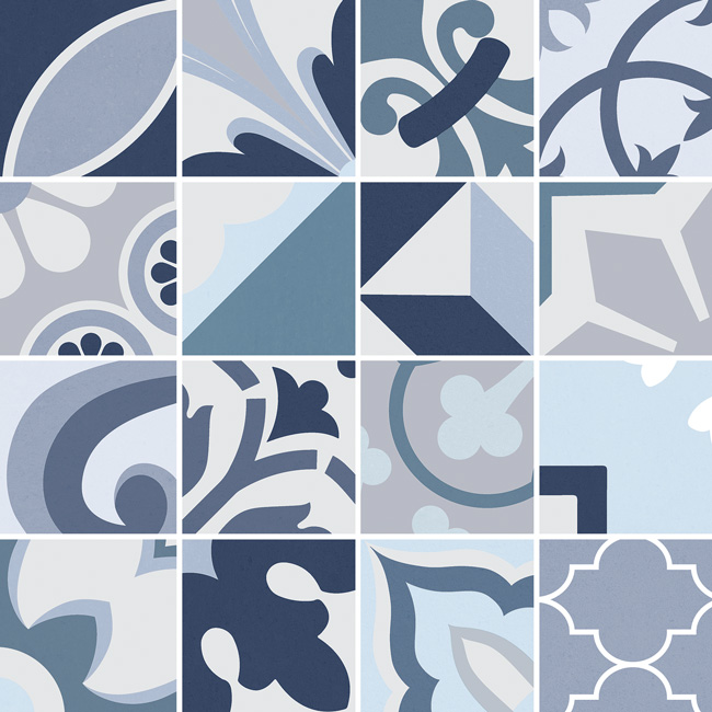 Mosaico Lumier Blue