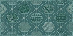 Devore Indigo Geometria