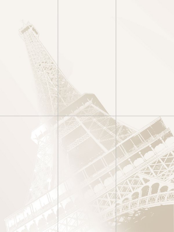 D-Tour Eiffel set of 6 elements D-Tour Eiffel set of 6 elements