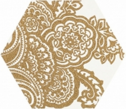 Shiny Lines Gold Heksagon Inserto B