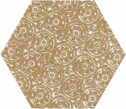 Shiny Lines Gold Heksagon Inserto F