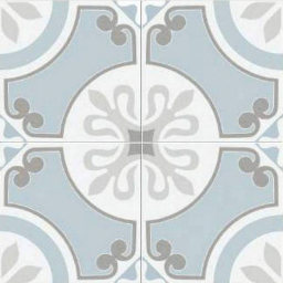 Hydraulics Cut Glaston Light Blue