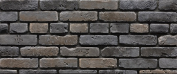 Кирпич Кревский 27.26.Р (03), шов 12, разм 6,4-7,0x24,5-25,5, т.25 Графитовый