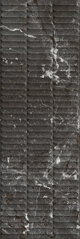 KM3090B0170R Тубкаль чёрный глянцевый структура обрезной 30x89,5x1,05