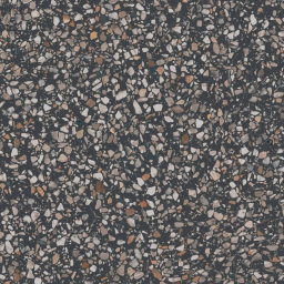 KM6060G0021R Бричиола чёрный матовый обрезной 60x60x0,9